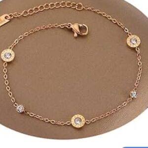 Chain Charm Bracelets Women Men Stain Steel Jewelry Adjustable Inspirational